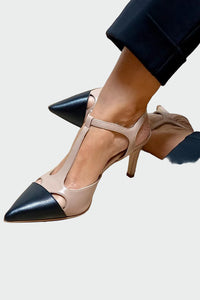 Magdaléna NadčasověElegantní Lodičky T Páskem Podpatkem