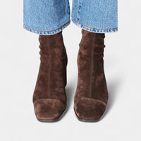 Lea – Elegantní boty se čtveratou špičkou a blokovým podpatkem