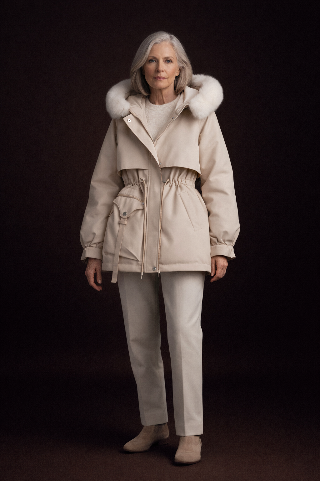 Adriana – Elegantní zimní bunda