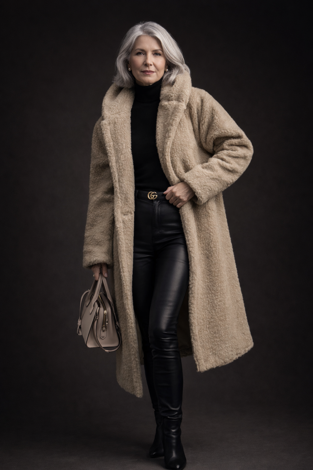 Jennifer - Teplý a měkký vlněný kabát