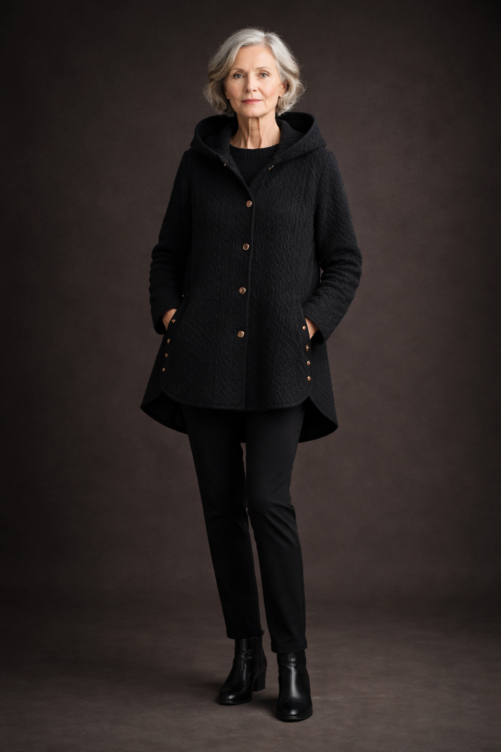 Leslie - Teplá Button-Up Bunda