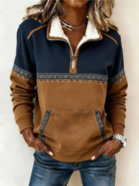 Rosa – Pohodlný svetr se zipem